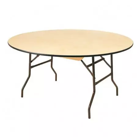 Table bois diamètre 170 cm - 2