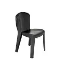 location chaise noire pour mobilier de réception loca reception kiloutou