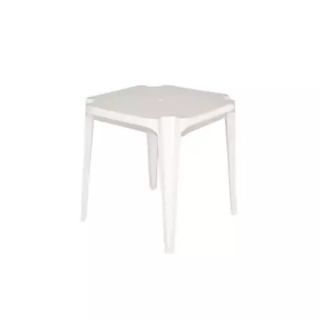 Table carrée plastique 70 x 70 cm