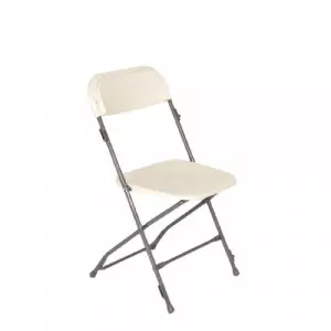 Chaise Clip clap blanche