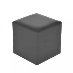 location pouf noir pour mobilier de réception - loca reception