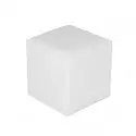 Location pouf blanc pour mobilier de réception - Loca reception