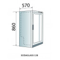 Réfrigérateur sodaglass 105L loca reception