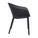 Chaise Fauteuil Sky Noir