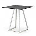 Table Lina H74 plateau noir