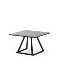 Table basse Lina Noir plateau noir