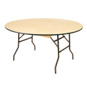 Table bois diamètre 180 cm