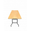 Table Rectangle 184 x 77 cm Bois