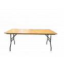 Table Rectangle 184 x 77 cm Bois