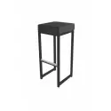 Tabouret kubo gris loca