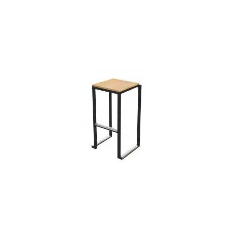 Tabouret kubo rouge loca