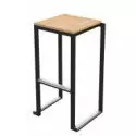 Tabouret kubo rouge loca