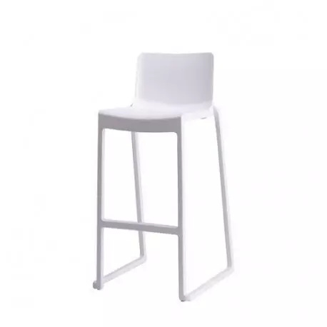 Tabouret kasar blanc locareception